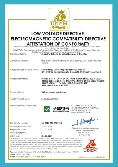 UDEM Certificate